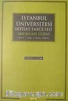 İstanbul Üniversitesi İktisat Fakültesi Mecmuası Dizini (Cilt 1-56) (1939-2007)