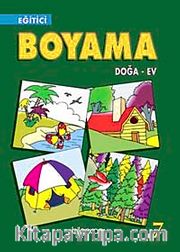 Eğitici Boyama Doğa Ev-7
