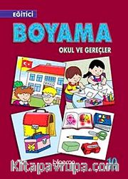 Eğitici Boyama Okul ve Gerçler-10