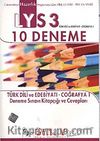 LYS 3 Türk Dili ve Edebiyatı-Coğrafya-1 10 Deneme