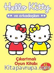 Hello Kitty ve Arkadaşları Çıkartmalı Oyun Kitabı