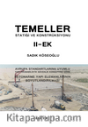 Temeller 2 – EK - Statiği ve Konstrüksiyonu 
