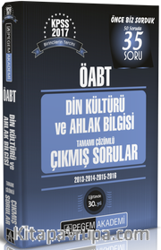 2017 KPSS ÖABT Din Kültürü ve Ahlak Bilgisi Tamamı Çözümlü Çıkmış Sorular