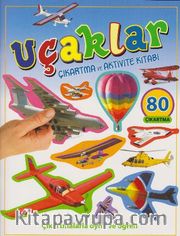 Uçaklar Çıkartma ve Aktivite Kitabı