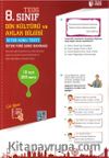 8. Sınıf TEOG Din Kültürü ve Ahlak Bilgisi Yaprak Test Çek Kopar