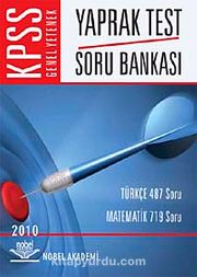 KPSS Genel Yetenek Yaprak Test / Soru Bankası