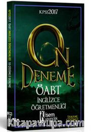 2017 ÖABT İngilizce Öğretmenliği Tamamı Çözümlü 10 Deneme