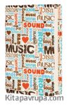 Kitap Kılıfı - Müzik (M- 31x21cm)