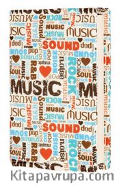 Kitap Kılıfı - Müzik (M- 31x21cm)