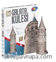 Galata Kulesi 3D Boyutlu Puzzle (17 Parça)