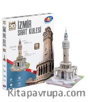 İzmir Saat Kulesi 3D Puzzle (61 Parça)