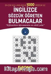 En Çok Kullanılan İlk 1000 Sözcük ile İngilizce Sözcük Öğreten Bulmacalar