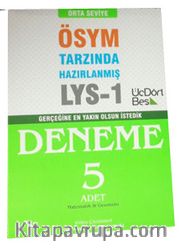 LYS-1 Deneme Sınavı (5 Deneme) (Orta Seviye)