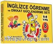 İngilizce Öğrenme ve Dikkat Güçlendirme Seti (8 Kitap)