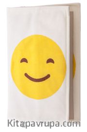 Kitap Kılıfı - Mutlu - Üzgün Emoji (M - 31x21cm)