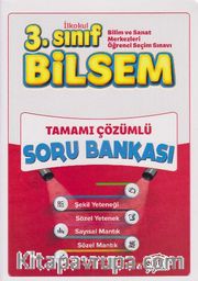 3. Sınıf Bilsem Tamamı Çözümlü Soru Bankası (Büyük Boy)