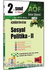 2. Sınıf 4. Yarıyıl Sosyal Politika 2 Bahar Dönemi (Kod:4176)