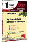 1. Sınıf 2. Yarıyıl Dış Ticaretle İlgili Kurumlar ve Kuruluşlar Bahar Dönemi (Kod:2112)
