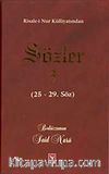 Sözler - 3 (25 - 29. Söz) (Lügatli, Orta Boy)