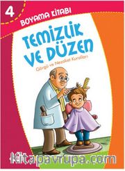 Temizlik ve Düzen Boyama Kitabı 4 / Görgü ve Nezaket Kuralları