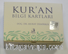 Kur'an Bilgi Kartları/Özel Çantalı 114 Kart