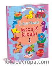 Eğlenceli Çıkartmalı Mozaik Kitabı 1