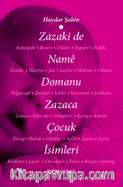 Zazaki de Name Domanu- Zazaca Çocuk İsimleri