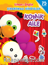 Komik Aile - Bahçe Keyfi / Limon İle Zeytin Çıkartmalı Hikayeler