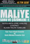 2013 Maliye Soru ve Çözümleri -1
