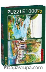 Anadolu Sahili-Kanlıca 2x1000 Parça Puzzle Takım