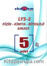 LYS 2 Fizik-Kimya-Biyoloji Sınavı 5'li Deneme   