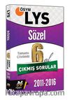 LYS Sözel Tamamı Çözümlü 6 Yıl Çıkmış Sorular