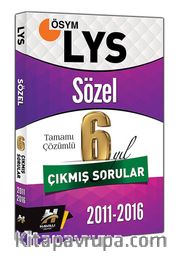 LYS Sözel Tamamı Çözümlü 6 Yıl Çıkmış Sorular