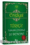 Evveliyat KPSS Türkçe Tamamı Çözümlü 20 Deneme Sınavı 