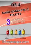 LYS-4 Tarih-Coğrafya(2)-Felsefe 3 Çözümlü Deneme Seti
