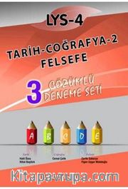 LYS-4 Tarih-Coğrafya(2)-Felsefe 3 Çözümlü Deneme Seti