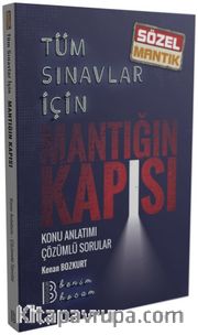 2017 Tüm Kurum Sınavları İçin Sözel Mantık Konu Anlatımı 