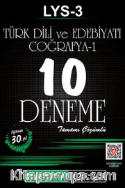 LYS 3 Türk Dili ve Edebiyatı - Coğrafya 1 Tamamı Çözümlü 10 Deneme