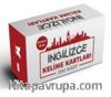 İngilizce Kelime Öğreten Kartlar 3. Kutu Kırmızı (Kırmızı Kutu)