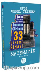 2017 KPSS Genel Yetenek Matematik Tamamı Çözümlü 33 Deneme 