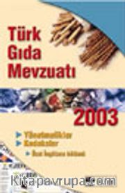 Türk Gıda Mevzuatı 2003