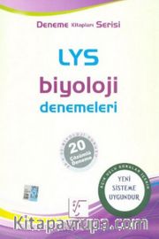 LYS Biyoloji Çözümlü 20 Deneme 