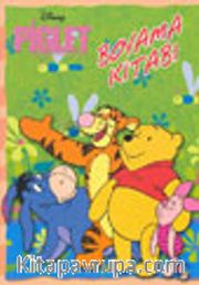 Piglet Boyama Kitabı Yeşil