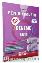 8. Sınıf TEOG 2 Fen Bilimleri 12'li Deneme Seti