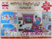 Eğitim Destekçisi Puzzle- İlköğretim 7. Sınıf Eğitim Serisi 1 / Yaşadığımız Yer - Evimiz 3x80 Puzzle