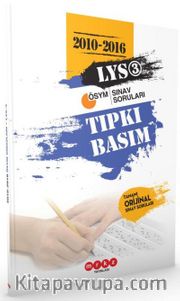 LYS 3 Tıpkı Basım 2010-2016