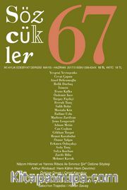 Sözcükler İki Aylık Edebiyat Dergisi Sayı:67 Mayıs-Haziran 2017