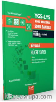 YGS LYS Biyoloji Hücre Yapısı Tamamı Video Çözümlü Konu Anlatımlı Soru Bankası