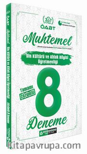 2017 ÖABT Muhtemel Din Kültürü ve Ahlak Bilgisi Öğretmenliği Çözümlü 8 Deneme