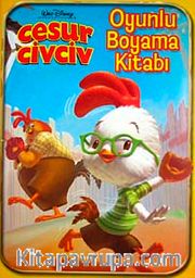 Cesur Civciv Oyunlu Boyama Kitabı
